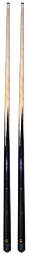 Sparset Billardqueues im 2er Set mit 10 gratis Ersatz-Schraubledern (140cm / 140cm)