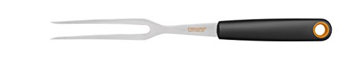Fiskars Fleischgabel, 28 cm, Rostfreier Stahl/Kunststoff, Functional Form, Schwarz/Orange, 1014192
