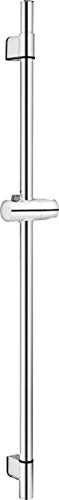 Cornat Wandstange 'Cervia' - 90 cm Länge - Variable Wandbefestigungen - Mit Drucktastenschieber - Verchromt / Duschstange / Brause-Stange / Duschhalterung / TECB3442