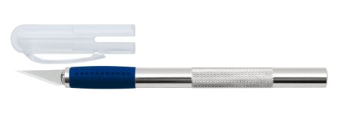 Wedo 78621 Skalpell und Ersatzklingen (aus Aluminium) silber