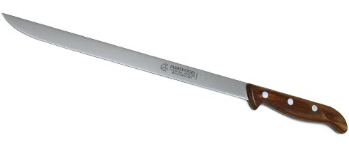 Schinkenmesser 10' Gerlinol / Marsvogel Solingen / # 811001 / ideal für Schwarzwälder-, Südtiroler-, Pata Negra-, Serrano- und Parmaschinken / Schinken Messer Küchenmesser Haushaltsmesser