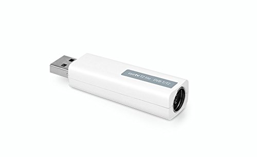 Geniatech 1T2L20161001 Externe TV-Empfänger (Ein- und Umsteiger zu DVB-T2 HD) weiß