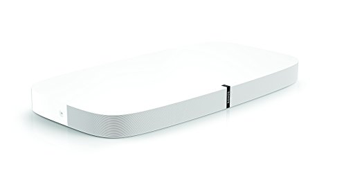 Sonos PLAYBASE WLAN-Soundbase für Heimkino und Musikstreaming weiß