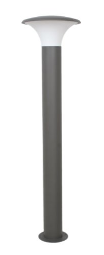 Trio Leuchten LED Außen-Wegeleuchte, Aluminiumguss, inklusiv 1 x E27, 4 W, Höhe 120 cm, ø 27 cm, anthrazit 420160142