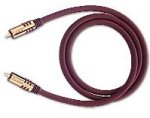 Oehlbach NF Sub 300 | Subwoofer-Kabel mit mehrfach Schirmung | OFC & flexibel | 1x Cinch/1x Cinch | 3 m - bordeaux