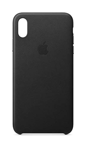Apple Leder Case (iPhone XS Max) - Schwarz
