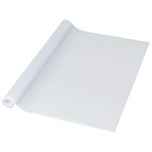 1PLUS Fensterfolie Milchglasfolie, SELBSTKLEBEND, statisch haftend, Sichtschutzfolie Blickschutzfolie für Fenster, Tür, Glas-Trennwand für Küche, Bad und Büro (90 x 200 cm, Milchglas)