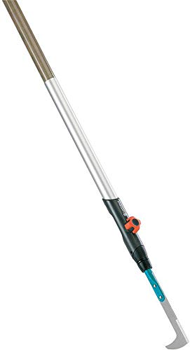 GARDENA combisystem-Fugenkratzer-Aktion: Unkrautkratzer zum Entfernen von Moos und Unkraut, beidseitig geschliffene Messer, Korrosionsschutz, rostfrei, ergonomische Handhabung (3001-20)