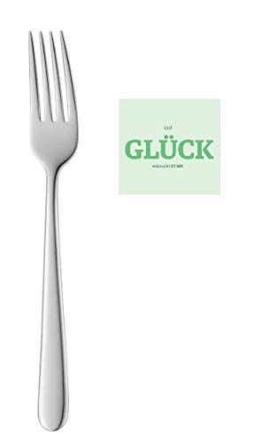 TOP 30 STÜCK TAFELGABEL Edelstahl Gabel GABELN ca 18 cm SPEISEGABEL MENUEGABEL + gratis Glück Aufkleber
