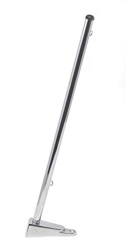 Mareteam Flaggenstock MS verchromt 13 mm Ø 350 mm lang