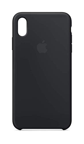 Apple Silikon Case (iPhone XS Max) - Schwarz