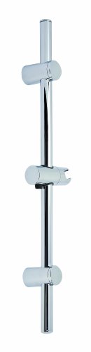 ADOB Wandstange 115 cm aus verchromten Edelstahl mit variabler Befestigung, das Original, 40241