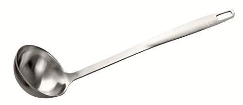 Stanley Rogers Schöpflöffel 32 cm, Schöpfkelle mit formschönen Design aus hochwertigem Edelstahl, Schöpfer mit Premium Oberflächenveredlung in satinierter Optik (Farbe: Silber), Menge: 1 Stück