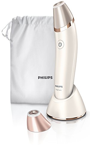 Philips SC6240/01 VisaCare, Mikrodermabrasion für straffe, jugendlicher aussehende Haut, weiß/gold