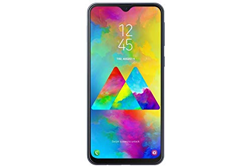 Samsung Galaxy M20 Smartphone (16.0cm (6.3 Zoll) 64GB interner Speicher, 4GB RAM, Charcoal Black) - Deutsche Version [Exklusiv bei Amazon]