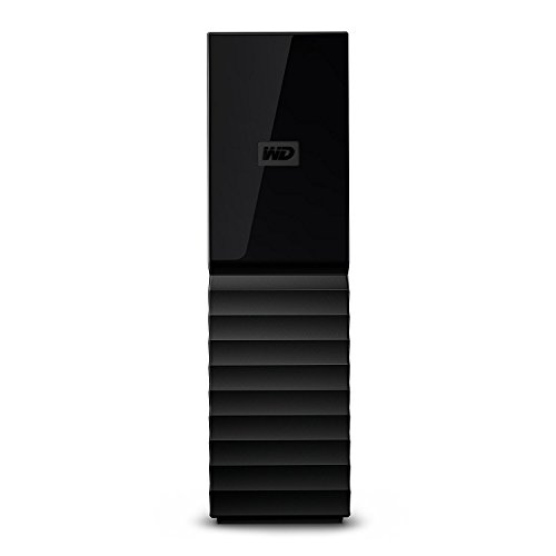 WD My Book Desktop 8 TB - External Hard Drive - USB 3.0-256 Bit AES-Hardwareverschlüsselung - WDBBGB0080HBK-EESN