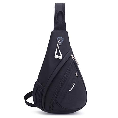 Sling Rucksuck Sport | Schultertasche Sling Bag Dreieck | Outdoor Brusttasche Crossbag | Schulterrucksack für Damen und Herren | Sling Tasche Crossbody Rucksuck für Camping Gym Reisen Wandern