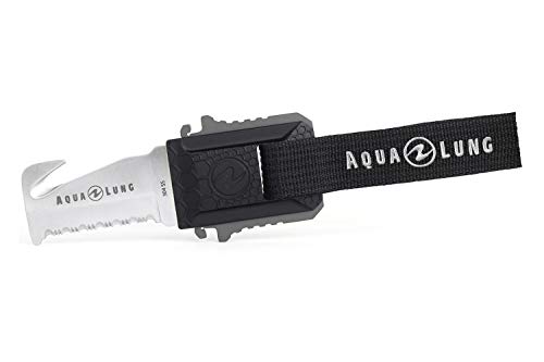 Aqualung - Micro Squeeze Blunt Edelstahl Tauchermesser