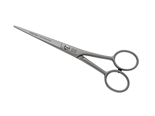 Solinger Haarschere- Friseurschere- Bartschere -14 cm- mit Mikroverzahnung-ohne Haken- Hergestellt in Solingen