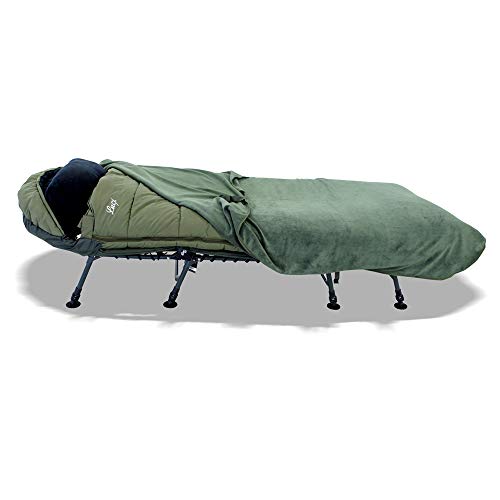 Lucx Guardian Royale Bedchair Cover Abdeckung für Angelliege & Schlafsack Schutzhaube für Karpfenliege Rain Cover