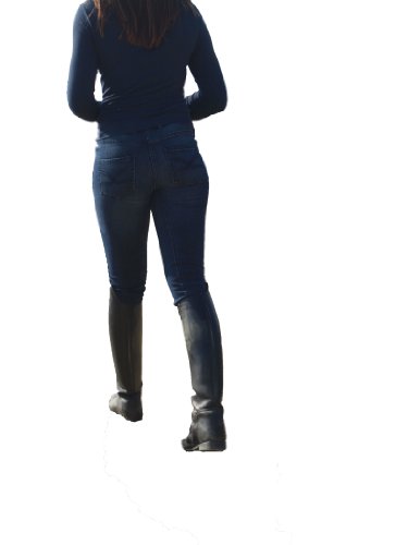 TanjaMix - Virginia1122 - Skinny/ Slim Fit - dark blueDamenjeans - Stiefeljeans - Westernjeans - Reitjeans -Reithose Grösse 34K, Farbe Blau