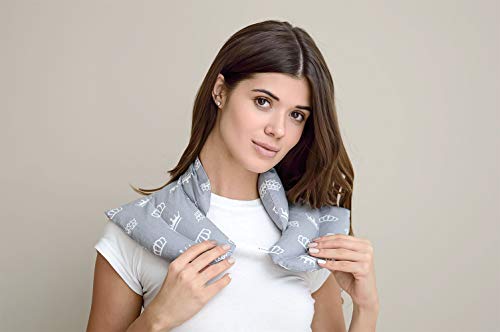 Sei Design Nackenhörnchen inkl. Kragen mit Weizenfüllung 46x46