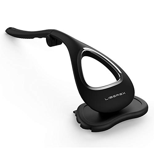 Rückenrasierer Männer Körperrasierer - Liberex Verstellbarer Rückenhaarentferner mit 3 Rasierklingen, Schmerzfreie Haarentfernung, Back Shaver, Rückenhaar Rasier mit Ergonomischem langem Griff