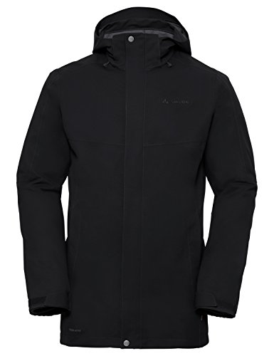 VAUDE Herren Men´s Idris 3in1 Parka II Doppeljacke, Black, XXXXL