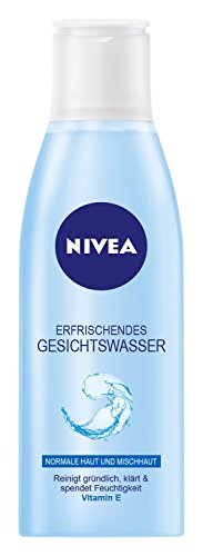 Nivea Erfrischendes Gesichtswasser für normale Haut und Mischhaut, 1er Pack (1 x 200 ml)