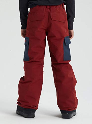 Burton Jungen Exile Cargo Snowboard Hose, Sparrow/Mood Indigo, L