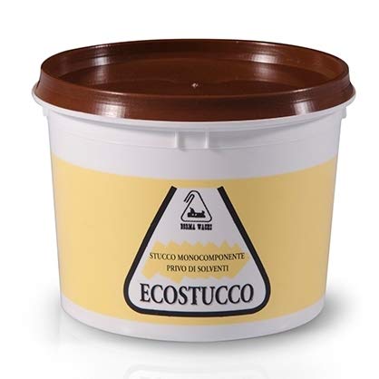 1 Kg BIO Holzkitt Holz Spachtel Spachtelmasse (Schwarz - 60)