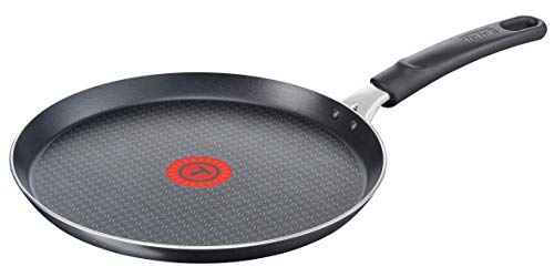 Tefal Elegance C36710 Crêpe-Pfanne 25 cm, Aluminium, schwarz