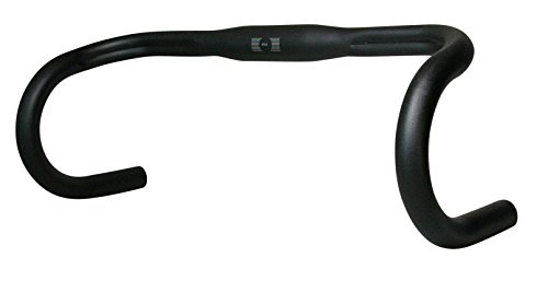 REDURO Rennrad Fahrrad Lenker Alu Rennlenker 430mm 25,4 mm Rennradlenker Schwarz