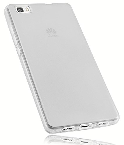 mumbi TPU Schutzhülle Huawei P8 Lite Hülle transparent weiss