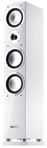 Canton Chrono 509.2 DC Standlautsprecher mit Bassreflexsystem (3-Wege, 320 Watt, 88,3db, DC-Technologie) weiß