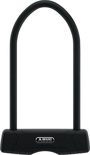 Abus Fahrradschloss 460/300 Granit USH 470 Halter, Schwarz, 11255