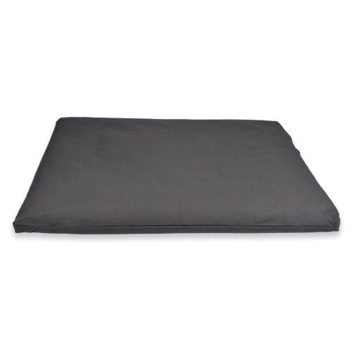 Meditationsmatte 'Zabuton' STANDARD Bio-Baumwolle (kbA/GOTS) ANTHRACIT