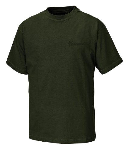 Pinewood Unisex T-Shirt 2-Pack, grün, L