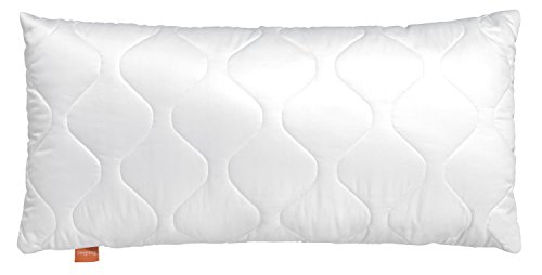 sleepling 19000000021 Komfort 100 Kopfkissen Mikrofaser 40 x 60 cm, weiß