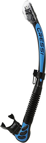 Cressi Alpha Ultra Dry - Schnorchel Trocken Ideal zum Schnorcheln, Apnoe und Tauchen