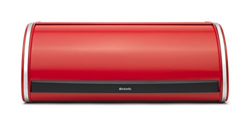 Brabantia 484001 Rollbrotkasten, rot