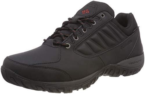 Columbia Herren Wanderschuhe Wasserdicht Ruckel Ridge Waterproof, Größe 46, schwarz (black, Rusty)