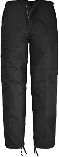 US 'Churup' gefütterte Thermohose Kampfhose S - 3XL Farbe Black Größe L