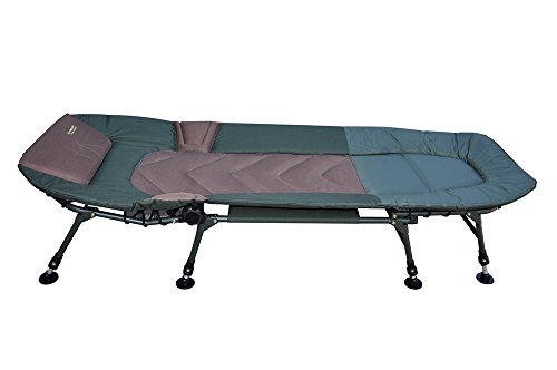 MK-Angelsport 8 Bein Liege Pro 2019' Bedchair Karpfenliege Gartenliege Liege