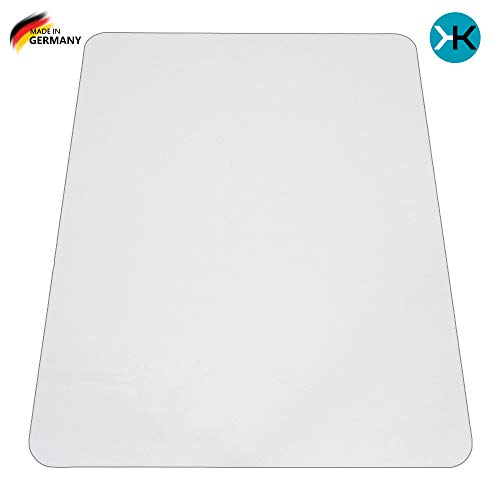 KAISER plastic PP Bodenschutzmatte | 75 x 120 cm | Hartboden | Made-in-Germany