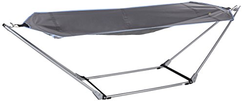 Campart Travel BE-0640 tragbares Campingbett – klappbares Gestell – Aufbewahrungstasche