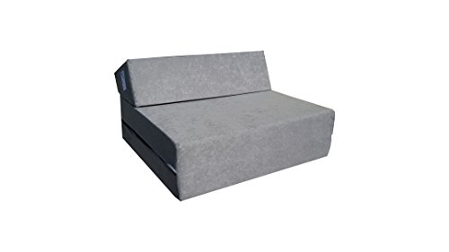 Natalia Spzoo Jugend Kindermatratze Kindersessel Zum Schlafen und Spielen (Grau)