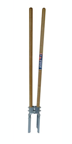 Spear & Jackson PHD-WH Erdlochausheber mit Holzgriff, beige