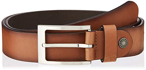 Camel Active Herren 402690/9B69 Gürtel,Braun (Cognac 8),M (Herstellergröße: 90-95)