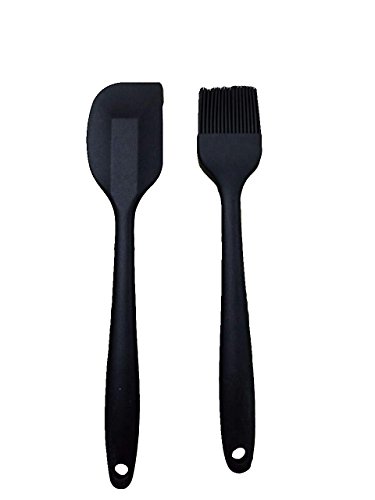 BackeFix großer Teigschaber und Backpinsel Set, Teigspachtel